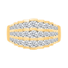 Stairway Sparkle Diamond Ring