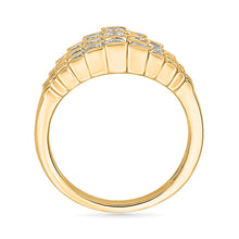 Stairway Sparkle Diamond Ring