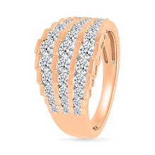 Stairway Sparkle Diamond Ring