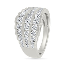 Stairway Sparkle Diamond Ring
