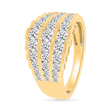 Stairway Sparkle Diamond Ring