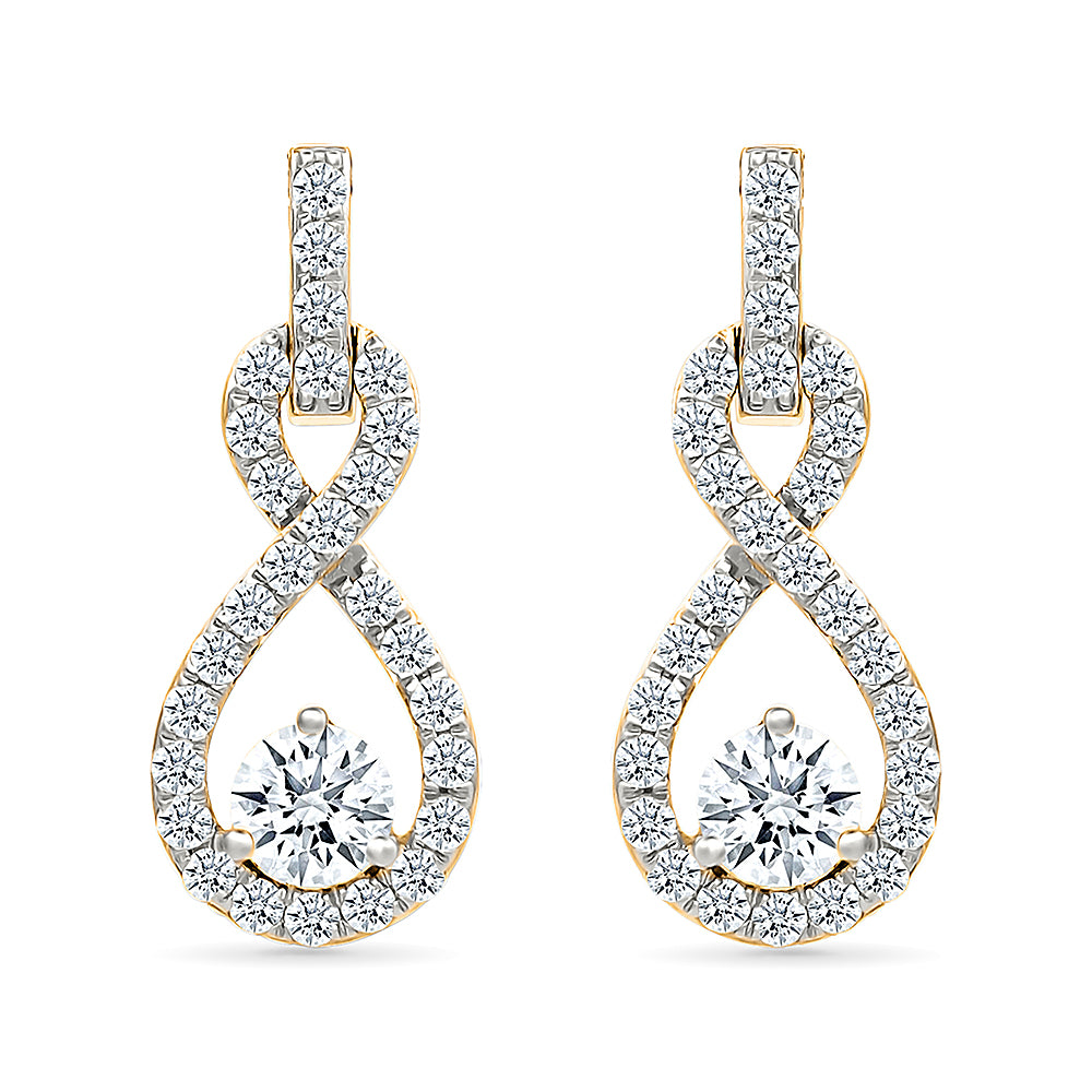 Liora Gold & Diamond Earrings