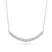 Hemicycle Crescent Diamond Necklace