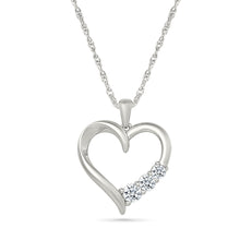 Dazzling Triad Diamond Pendant