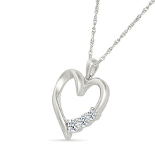 Dazzling Triad Diamond Pendant