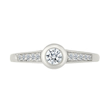 Princess Modern Gold & Diamond Ring