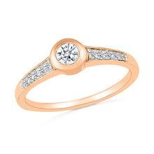 Princess Modern Gold & Diamond Ring