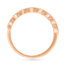 Marquise Diamond Wave Ring