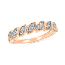 Marquise Diamond Wave Ring