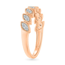 Marquise Diamond Wave Ring