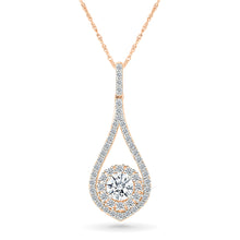 Warda Gold & Diamond Pendant