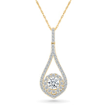 Warda Gold & Diamond Pendant