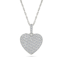 Radiant Heart Gold & Diamond Pendant