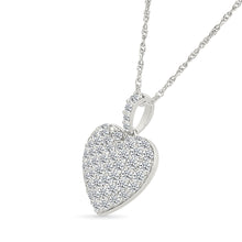 Radiant Heart Gold & Diamond Pendant