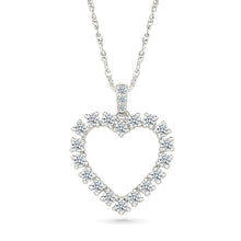 Sunshine Heart Gold & Diamond Pendant