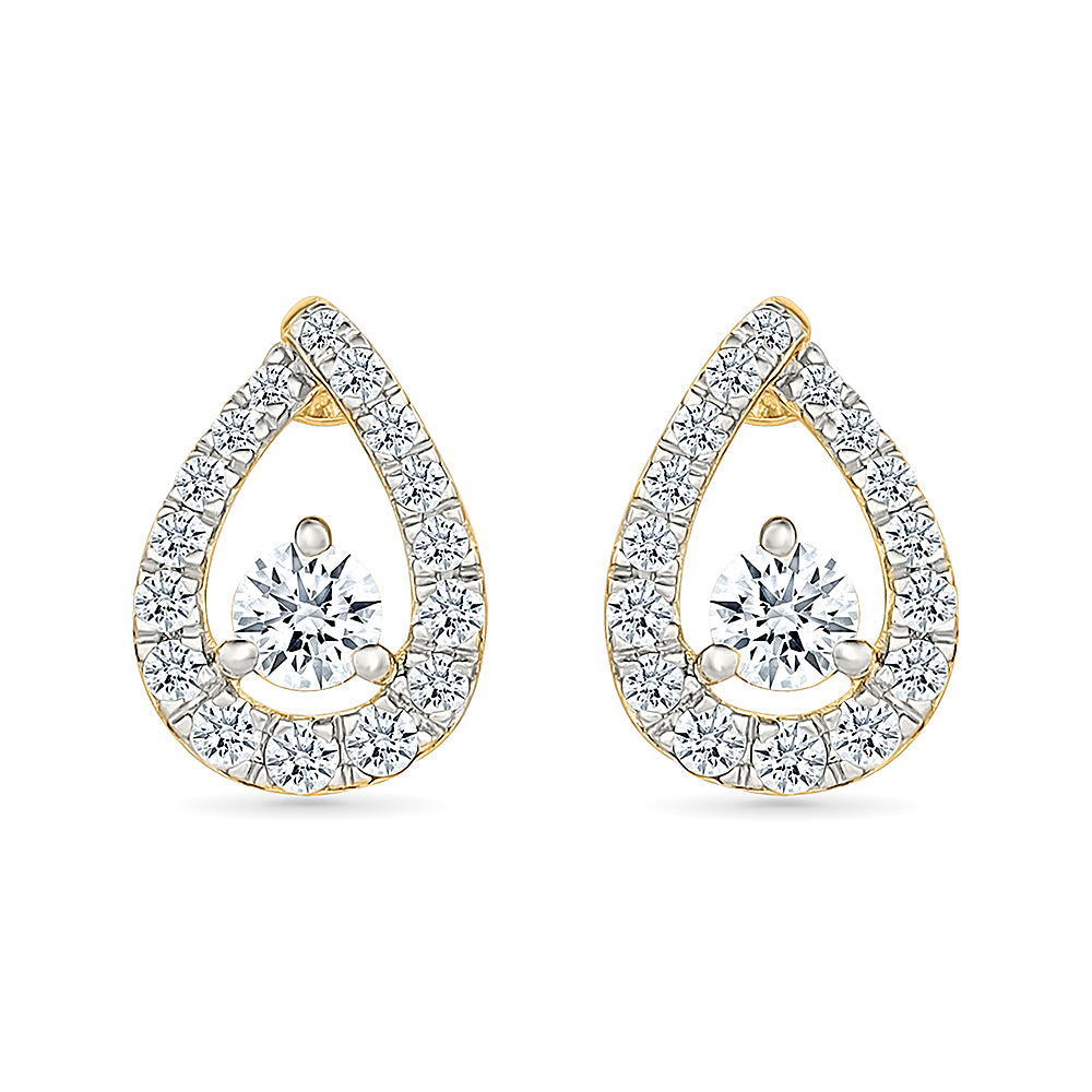 Layali Noor Gold & Diamond Earrings