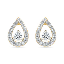 Layali Noor Gold & Diamond Earrings