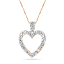 Glimmer Heart Diamond Pendant