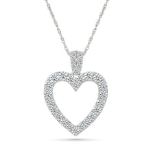 Glimmer Heart Diamond Pendant