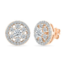Amina Grace Gold & Diamond Earrings