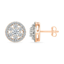 Amina Grace Gold & Diamond Earrings
