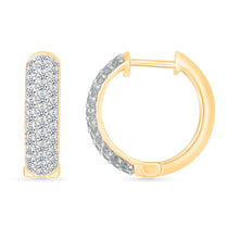 Efficax Gold & Diamond Earrings
