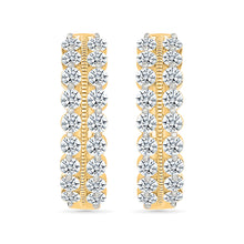 Spectacular Gold & Diamond Earrings
