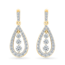 Alya Gold & Diamond Earrings