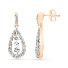 Alya Gold & Diamond Earrings