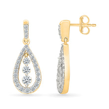 Alya Gold & Diamond Earrings