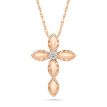 Frill Design Diamond Pendant