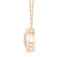 Affection Round Gold & Diamond Pendant