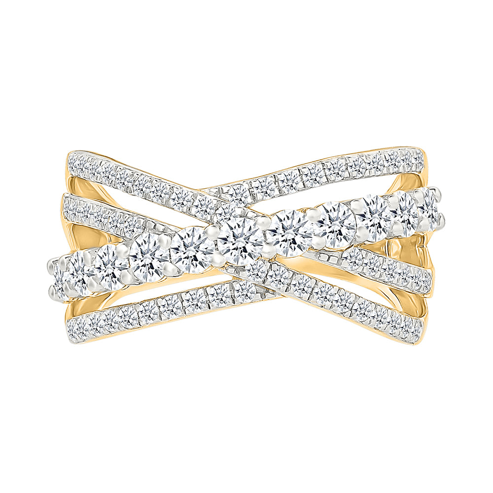 Diamond Strip Ring