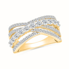 Diamond Strip Ring