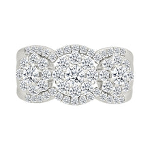 Dazzling Floral Diamond Ring