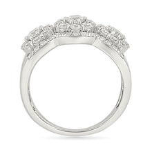 Dazzling Floral Diamond Ring