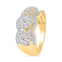 Dazzling Floral Diamond Ring