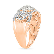 Dazzling Floral Diamond Ring