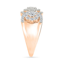 Dazzling Floral Diamond Ring