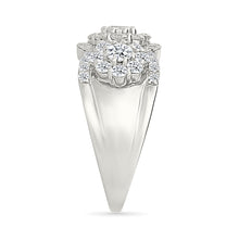 Dazzling Floral Diamond Ring