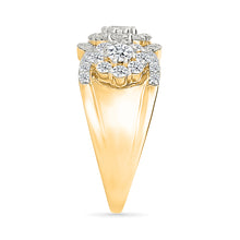 Dazzling Floral Diamond Ring