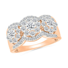 Dazzling Floral Diamond Ring