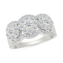 Dazzling Floral Diamond Ring