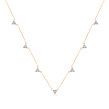Sparkling Dainty Diamond Necklace