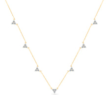 Sparkling Dainty Diamond Necklace