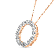 Gleaming Diamond Orbit Pendant