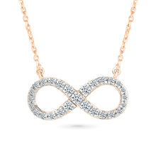 Glittering Infinity Love Diamond Necklace