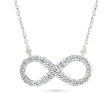 Glittering Infinity Love Diamond Necklace