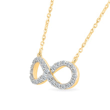 Glittering Infinity Love Diamond Necklace