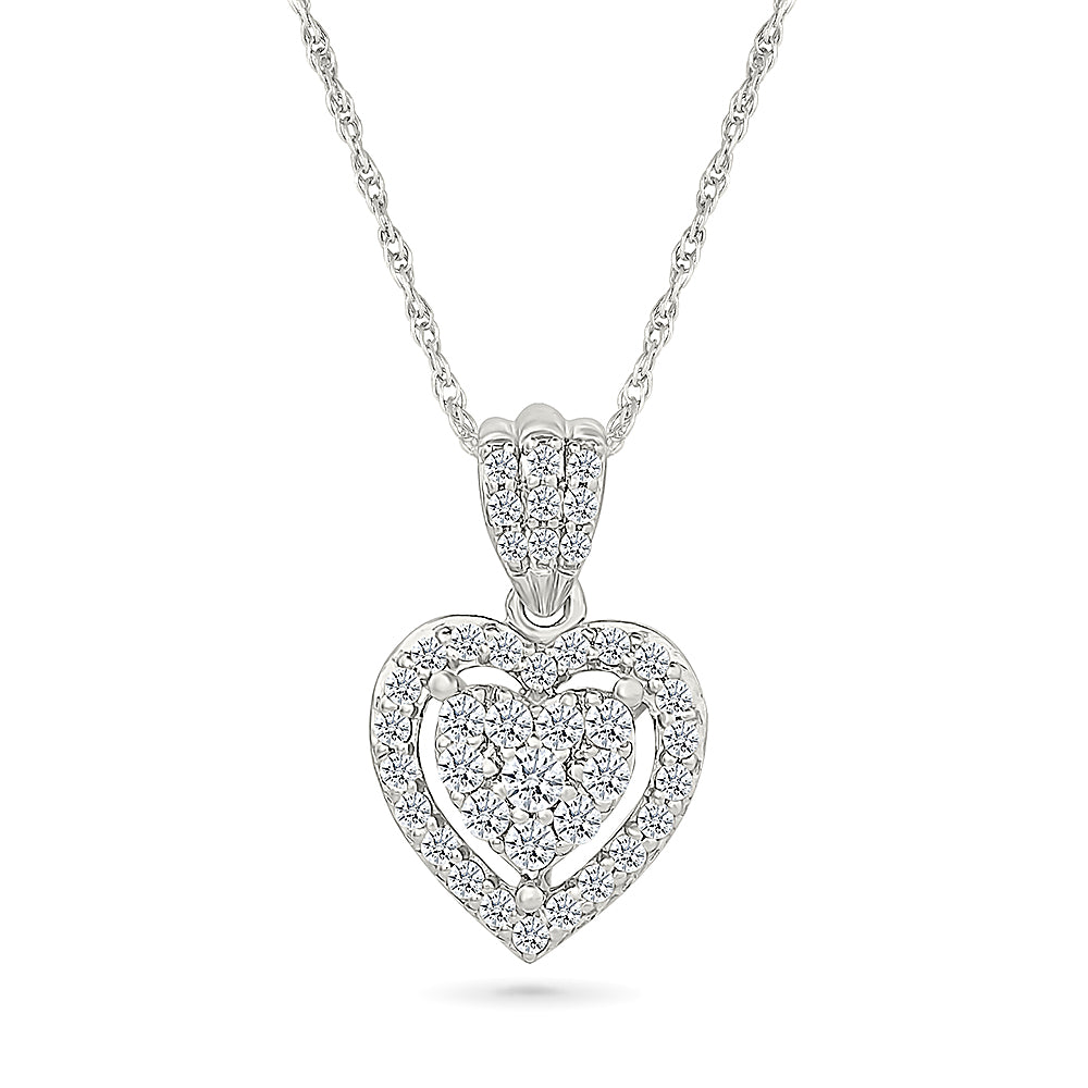 Diamond Heart Pendant